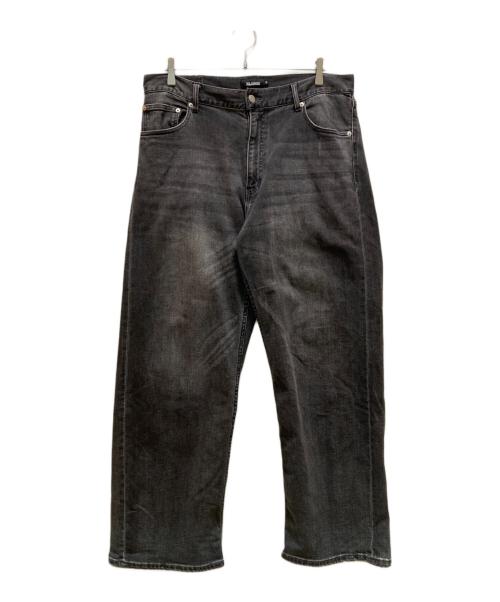 X-LARGE（エクストララージ）X-LARGE (エクストララージ) バギーストレッチデニムパンツ ブラック サイズ:３６の古着・服飾アイテム