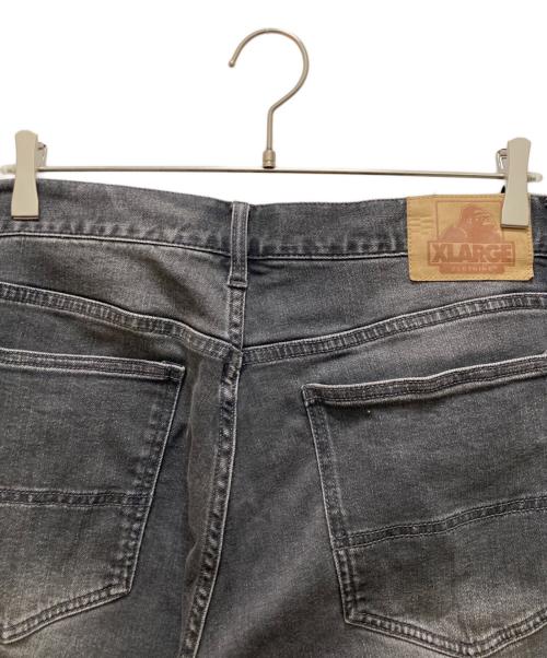 X-LARGE（エクストララージ）X-LARGE (エクストララージ) バギーストレッチデニムパンツ ブラック サイズ:３６の古着・服飾アイテム