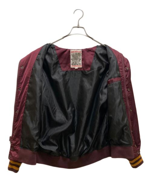 AVIREX（アヴィレックス）AVIREX (アヴィレックス) サテンスタジャン ワインレッド サイズ:Ｍの古着・服飾アイテム