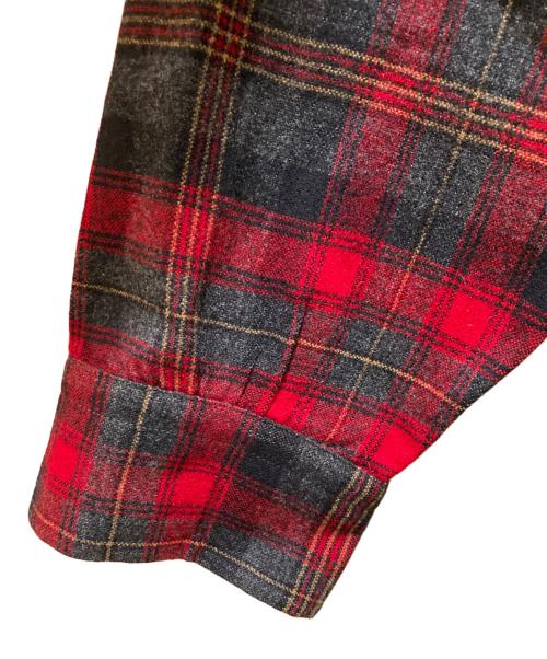 PENDLETON（ペンドルトン）PENDLETON (ペンドルトン) ヴィンテージチェックボードシャツ レッド サイズ:Ｍの古着・服飾アイテム