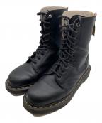 Dr.Martens Y's 10EYE×Y'sドクターマーチンワイズテンアイ×ワイズ）の古着「コラボバックジップレースアップブーツ」｜ブラック