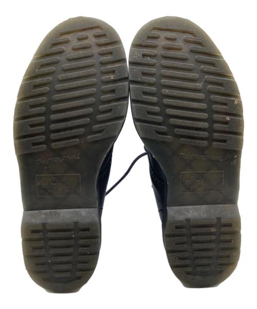 Dr.Martens Y's 10EYE（ドクターマーチンワイズテンアイ）Dr.Martens Y's 10EYE (ドクターマーチンワイズテンアイ) Y's (ワイズ) コラボバックジップレースアップブーツ ブラック サイズ:UK 6の古着・服飾アイテム