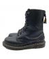 Dr.Martens Y's 10EYE (ドクターマーチンワイズテンアイ) Y's (ワイズ) コラボバックジップレースアップブーツ ブラック サイズ:UK 6：17000円