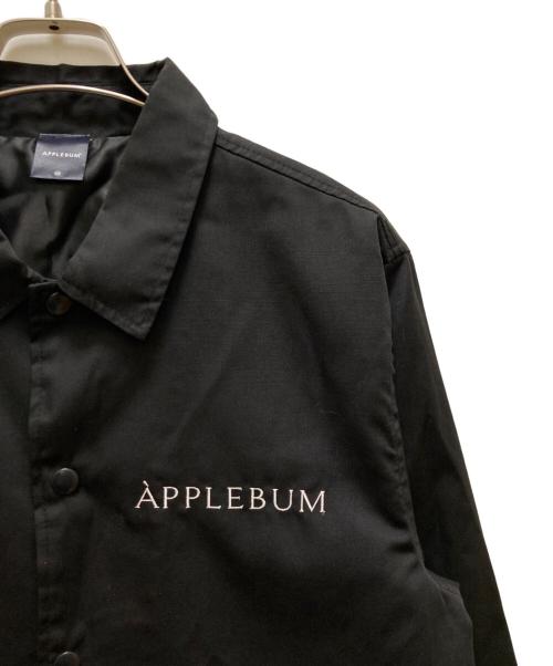 APPLEBUM（アップルバム）APPLEBUM (アップルバム) The Birth of Hero バックプリントコーチジャケット ブラック サイズ:Ｍの古着・服飾アイテム