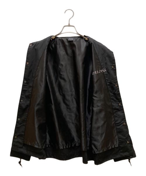 APPLEBUM（アップルバム）APPLEBUM (アップルバム) The Birth of Hero バックプリントコーチジャケット ブラック サイズ:Ｍの古着・服飾アイテム