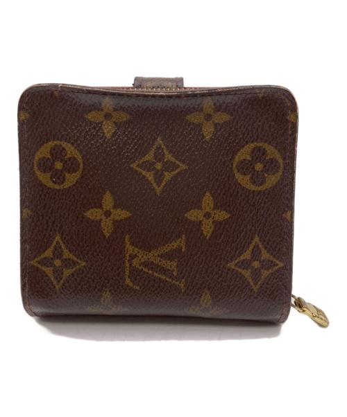LOUIS VUITTON（ルイ ヴィトン）LOUIS VUITTON (ルイ ヴィトン) コンパクトジップ ブラウンの古着・服飾アイテム