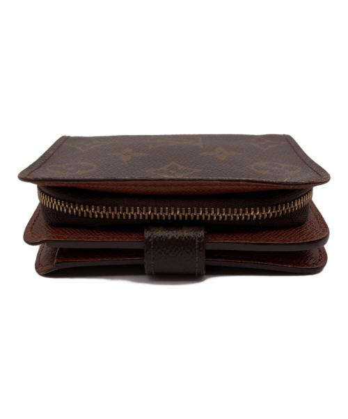 LOUIS VUITTON（ルイ ヴィトン）LOUIS VUITTON (ルイ ヴィトン) コンパクトジップ ブラウンの古着・服飾アイテム