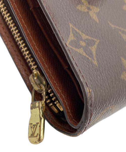LOUIS VUITTON（ルイ ヴィトン）LOUIS VUITTON (ルイ ヴィトン) コンパクトジップ ブラウンの古着・服飾アイテム