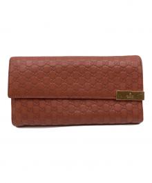 GUCCI（グッチ）の古着「長財布」｜ブラウン