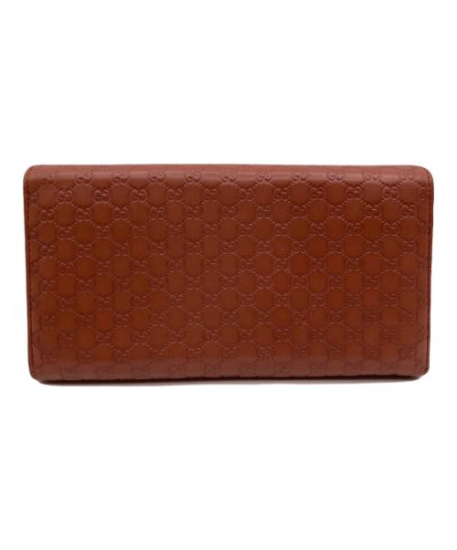 GUCCI（グッチ）GUCCI (グッチ) 長財布 ブラウンの古着・服飾アイテム