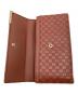 中古・古着 GUCCI (グッチ) 長財布 ブラウン：10000円