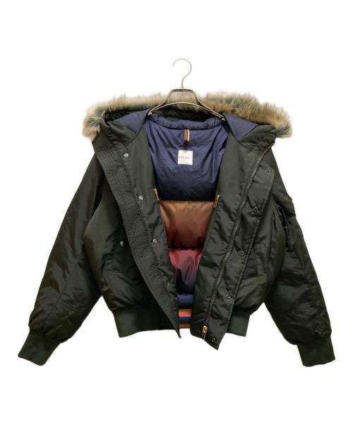 PAUL SMITH（ポールスミス）Paul Smith (ポールスミス) N-2B ダウンジャケット ブラウン サイズ:Mの古着・服飾アイテム