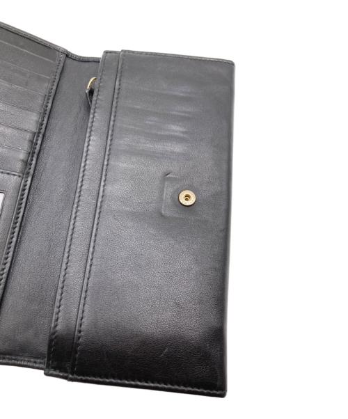 BVLGARI（ブルガリ）BVLGARI (ブルガリ) コローレ 長財布 ブラックの古着・服飾アイテム