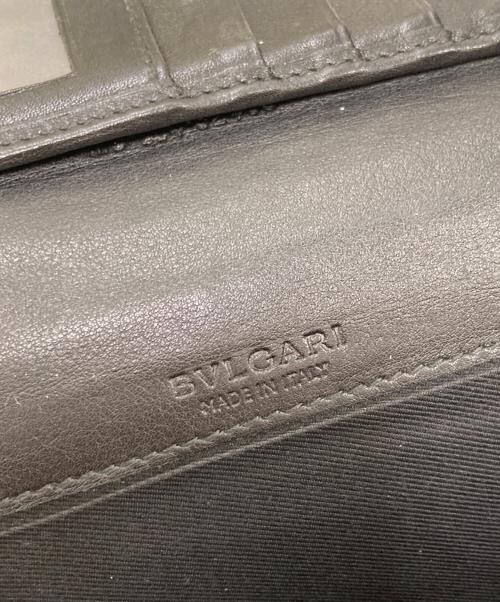 BVLGARI（ブルガリ）BVLGARI (ブルガリ) コローレ 長財布 ブラックの古着・服飾アイテム