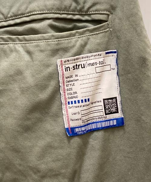 MIHARA YASUHIRO（ミハラヤスヒロ）MIHARA YASUHIRO (ミハラヤスヒロ) Heavy Canvas Jogger Pants グリーン サイズ:44の古着・服飾アイテム