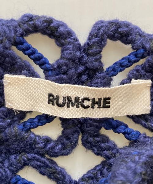 Rumche（ラムシェ）Rumche (ラムシェ) ORIGAMI ニットビスチェ ネイビー サイズ:ＦＲＥＥの古着・服飾アイテム