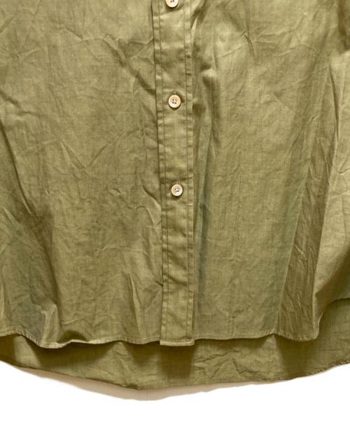 AURALEE（オーラリー）AURALEE (オーラリー) FINX OX CHAMBRAY SHIRTS グリーン サイズ:３の古着・服飾アイテム