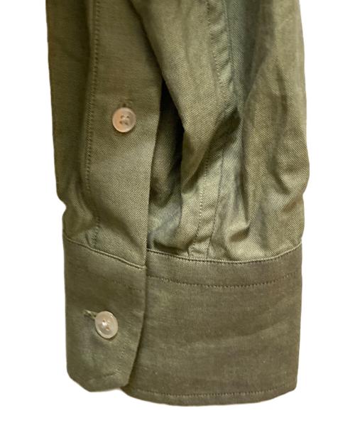 AURALEE（オーラリー）AURALEE (オーラリー) FINX OX CHAMBRAY SHIRTS グリーン サイズ:３の古着・服飾アイテム