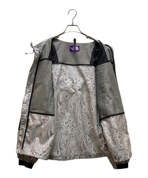 THE NORTHFACE PURPLELABEL（ザ・ノースフェイス パープルレーベル）THE NORTHFACE PURPLELABEL (ザ・ノースフェイス パープルレーベル) ペイズリープリントマウンテンウィンドパーカ グレー×ブラック サイズ:Ｍの古着・服飾アイテム