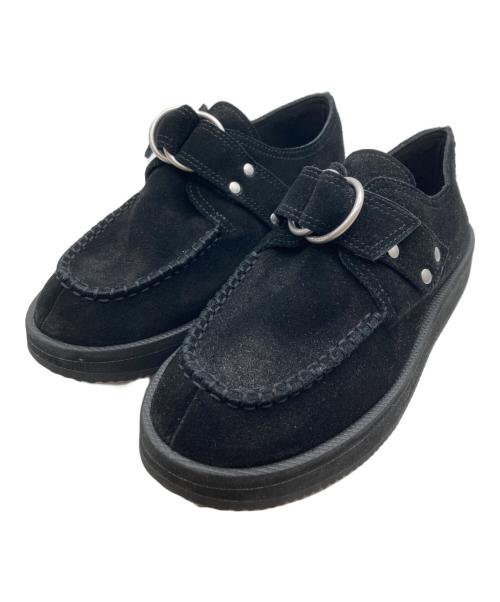 suicoke（スイコック）suicoke (スイコック) JOCO スウェードシューズ ブラック サイズ:２６の古着・服飾アイテム