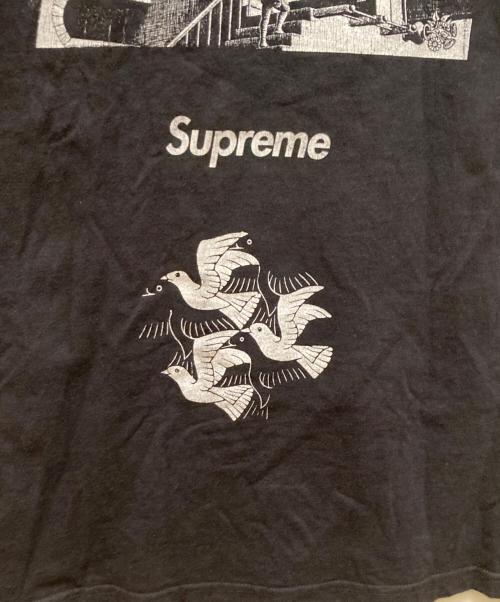 SUPREME（シュプリーム）Supreme (シュプリーム) マウリッツ エッシャー コラージュ Tシャツ ブラック サイズ:Lの古着・服飾アイテム