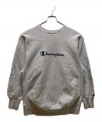 Champion REVERSE WEAVEチャンピオン リバース ウィーブ）の古着「ロゴプリントリバースウィーブスウェット」｜グレー