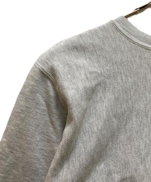 Champion REVERSE WEAVE（チャンピオン リバース ウィーブ）Champion REVERSE WEAVE (チャンピオン リバース ウィーブ) ロゴプリントリバースウィーブスウェット グレー サイズ:ＸＬの古着・服飾アイテム