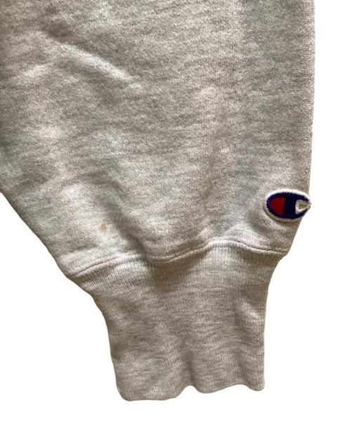 Champion REVERSE WEAVE（チャンピオン リバース ウィーブ）Champion REVERSE WEAVE (チャンピオン リバース ウィーブ) ロゴプリントリバースウィーブスウェット グレー サイズ:ＸＬの古着・服飾アイテム