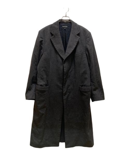 VERSACE CLASSIC（ヴェルサーチクラシック）VERSACE CLASSIC (ヴェルサーチクラシック) カシミヤ混ロングチェスターコート グレー サイズ:54の古着・服飾アイテム