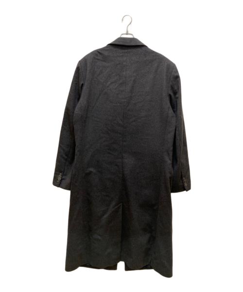 VERSACE CLASSIC（ヴェルサーチクラシック）VERSACE CLASSIC (ヴェルサーチクラシック) カシミヤ混ロングチェスターコート グレー サイズ:54の古着・服飾アイテム