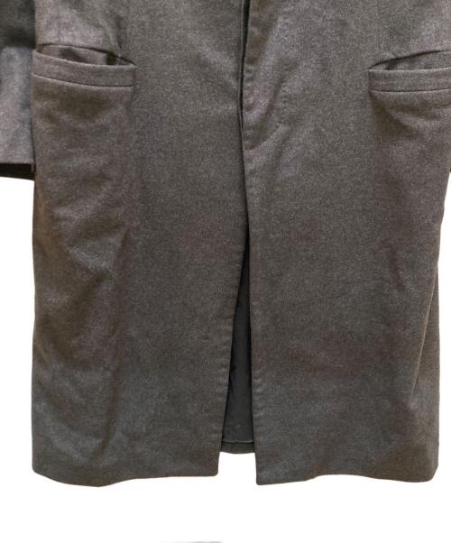 VERSACE CLASSIC（ヴェルサーチクラシック）VERSACE CLASSIC (ヴェルサーチクラシック) カシミヤ混ロングチェスターコート グレー サイズ:54の古着・服飾アイテム