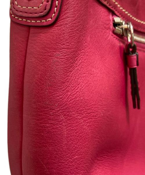 COACH（コーチ）COACH (コーチ) エルゴ レザーワンショルダーバッグ ピンクの古着・服飾アイテム