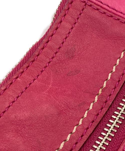 COACH（コーチ）COACH (コーチ) エルゴ レザーワンショルダーバッグ ピンクの古着・服飾アイテム