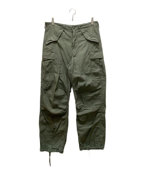 AVIREX（アヴィレックス）AVIREX (アヴィレックス) ベーシック カーゴパンツ グリーン サイズ:Lの古着・服飾アイテム