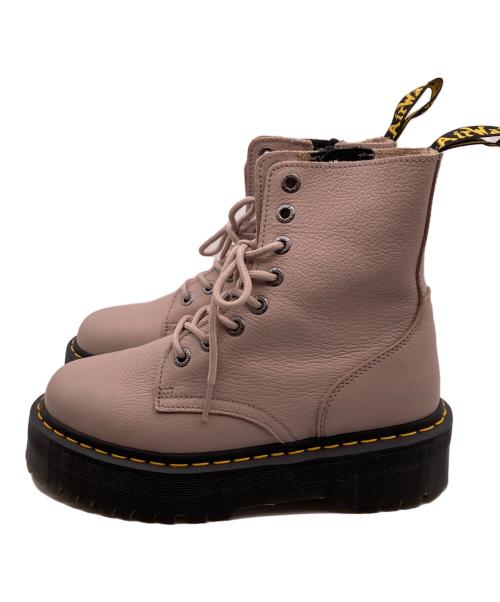 Dr.Martens（ドクターマーチン）Dr.Martens (ドクターマーチン) jadonⅢ 8ホールブーツ ベージュ サイズ:UK6の古着・服飾アイテム