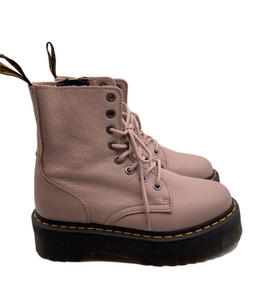 Dr.Martens（ドクターマーチン）Dr.Martens (ドクターマーチン) jadonⅢ 8ホールブーツ ベージュ サイズ:UK6の古着・服飾アイテム