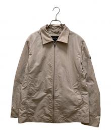 BURBERRY BLACK LABEL（バーバリーブラックレーベル）の古着「ジップアップジャケット」｜ベージュ