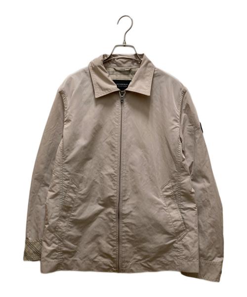 BURBERRY BLACK LABEL（バーバリーブラックレーベル）BURBERRY BLACK LABEL (バーバリーブラックレーベル) ジップアップジャケット ベージュ サイズ:Ｍの古着・服飾アイテム
