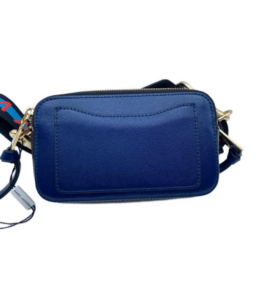MARC JACOBS（マークジェイコブス）MARC JACOBS (マークジェイコブス) スナップショットカメラバッグ ブルー×ブラックの古着・服飾アイテム