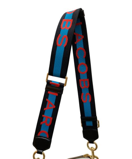 MARC JACOBS（マークジェイコブス）MARC JACOBS (マークジェイコブス) スナップショットカメラバッグ ブルー×ブラックの古着・服飾アイテム