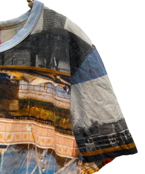 Vivienne Westwood RED LABEL（ヴィヴィアンウエストウッドレッドレーベル）Vivienne Westwood RED LABEL (ヴィヴィアンウエストウッドレッドレーベル) グラフィックプリントTシャツ ブルー サイズ:０２の古着・服飾アイテム