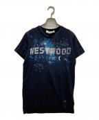 Vivienne Westwoodヴィヴィアンウエストウッド）の古着「ミルキーウェイTシャツ」｜ネイビー