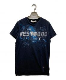 Vivienne Westwood（ヴィヴィアンウエストウッド）の古着「ミルキーウェイTシャツ」｜ネイビー