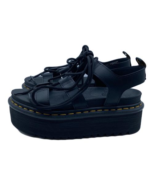 Dr.Martens（ドクターマーチン）Dr.Martens (ドクターマーチン) ナルティラ サンダル ブラック サイズ:UK6の古着・服飾アイテム