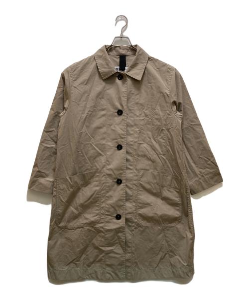 MHL（マーガレットハウエル）MHL (マーガレットハウエル) コットンポプリン ワークステンカラーコート ベージュ サイズ:2の古着・服飾アイテム