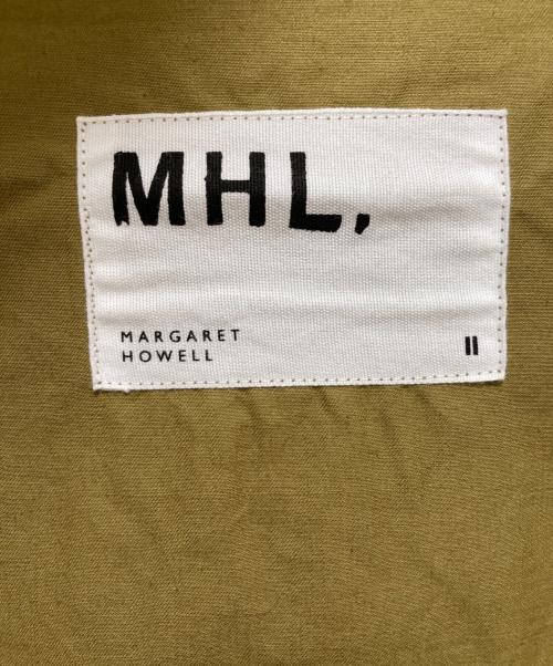 MHL（マーガレットハウエル）MHL (マーガレットハウエル) WASHED SLUB COTTON TWILL BLOUSON ベージュ サイズ:2の古着・服飾アイテム