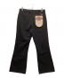 Dickies (ディッキーズ) BEAMS (ビームス) FUTURE ARCHIVE (フューチャー アーカイブ) 別注 バギーフレアパンツ ブラック サイズ:XL 未使用品：18000円