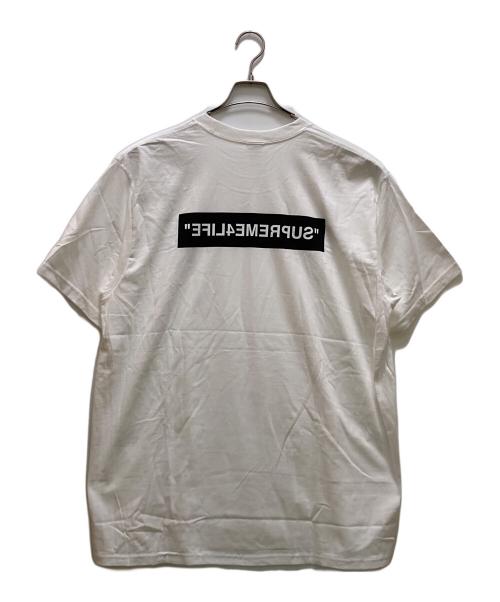SUPREME（シュプリーム）SUPREME (シュプリーム) 4 ライフ Tシャツ ホワイト サイズ:XLの古着・服飾アイテム