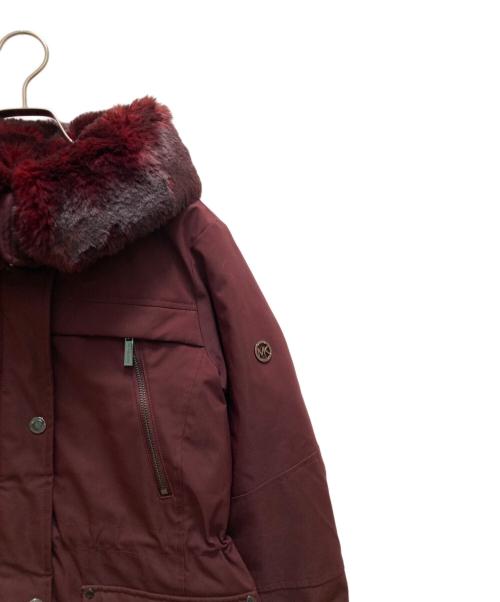 MICHAEL KORS（マイケルコース）MICHAEL KORS (マイケルコース) ダウンコート レッド サイズ:Sの古着・服飾アイテム