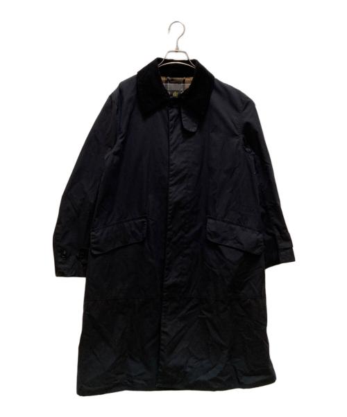 Barbour（バブアー）Barbour (バブアー) シングルブレスト ステンカラーコート ネイビー サイズ:36の古着・服飾アイテム